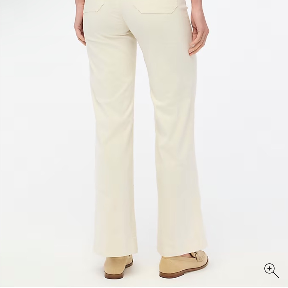 Jcrew Lizzie high-rise patch-pocket wide-leg pant TALL - Picture 2 of 5
